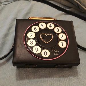 Adorable EUC Phone Dial Purse Retro